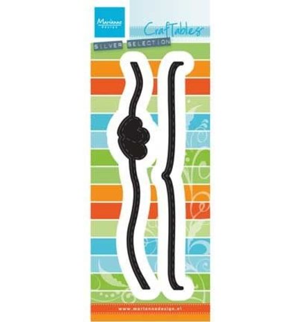 Marianne Design Craftable Stitched Hearts & Accolade (CR1362)