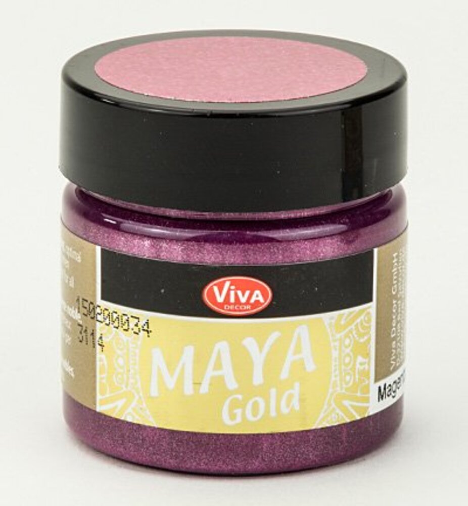 Viva Decor Maya Gold Magenta (403)