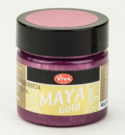 Viva Decor Maya Gold Magenta (403)