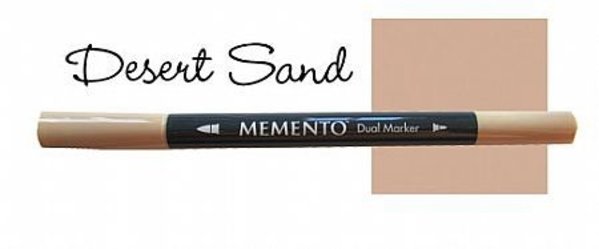 Tsukineko Memento Dual Marker Desert Sand (PM-804) Tsukineko Memento Dual Marker Desert Sand (PM-804)