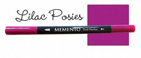 Tsukineko Memento Dual Marker Lilac Posies (PM-501)