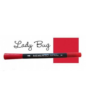 Tsukineko Memento Dual Marker Lady Bug (PM-300)
