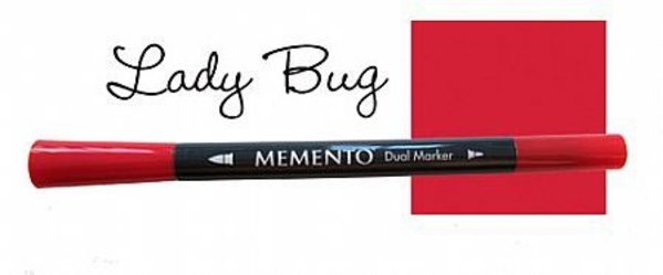 Tsukineko Memento Dual Marker Lady Bug (PM-300)