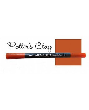 Tsukineko Memento Dual Marker Potter's Clay (PM-801)