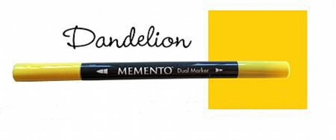 Tsukineko Memento Dual Marker Dandelion (PM-100) Tsukineko Memento Dual Marker Dandelion (PM-100)