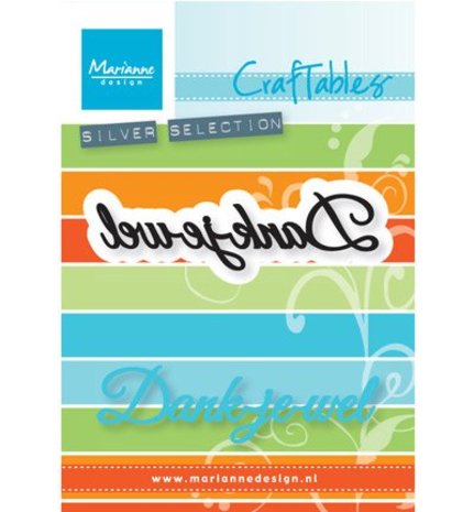 Marianne Design Cartable Dank Je Wel (CR1365) Marianne Design Cartable Dank Je Wel (CR1365)