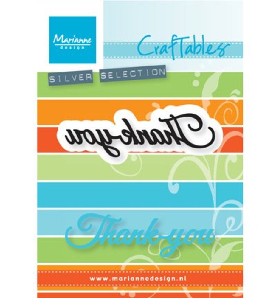 Marianne Design Cartable Thank You (CR1366) Marianne Design Cartable Thank You (CR1366)