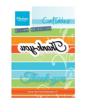 Marianne Design Cartable Thank You (CR1366) Marianne Design Cartable Thank You (CR1366)