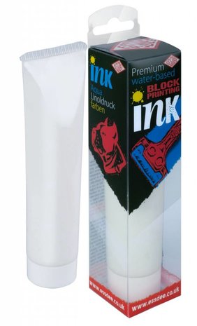 Essdee Premium Block Printing Ink White 100 ml (LPI/12R100) Essdee Premium Block Printing Ink White 100 ml (LPI/12R100)