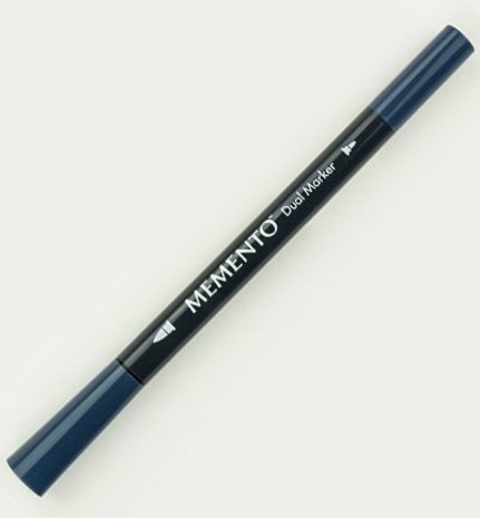 Tsukineko Memento Dual Marker Nautical Blue (PM-607) Tsukineko Memento Dual Marker Nautical Blue (PM-607)