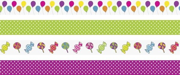 Heyda Deco Tape Papier Ballonnen (203584361) Heyda Deco Tape Papier Ballonnen (203584361)