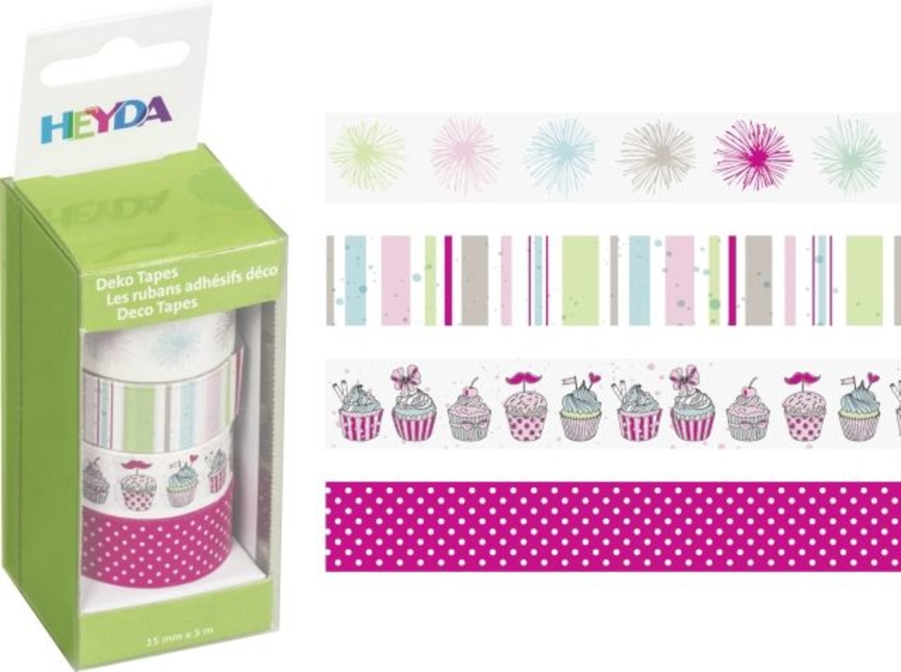 Heyda Deco Tape Papier Pompons (203584362)