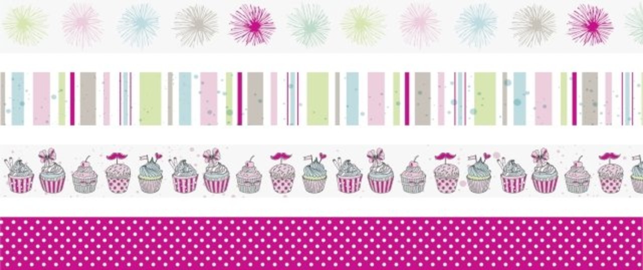 Heyda Deco Tape Papier Pompons (203584362)