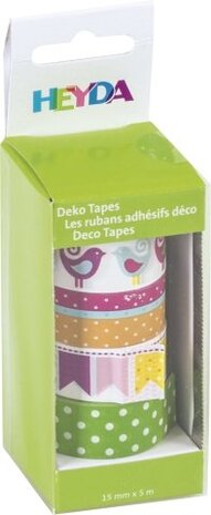Heyda Deco Tape Papier Vogels (203584382) Heyda Deco Tape Papier Vogels (203584382)