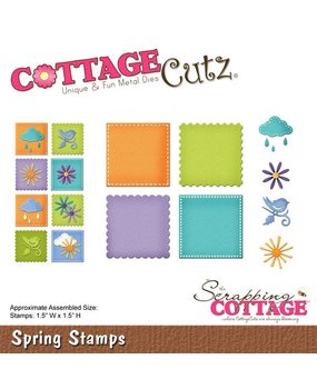 Scrapping Cottage CottageCutz Spring Stamps (CC-146)
