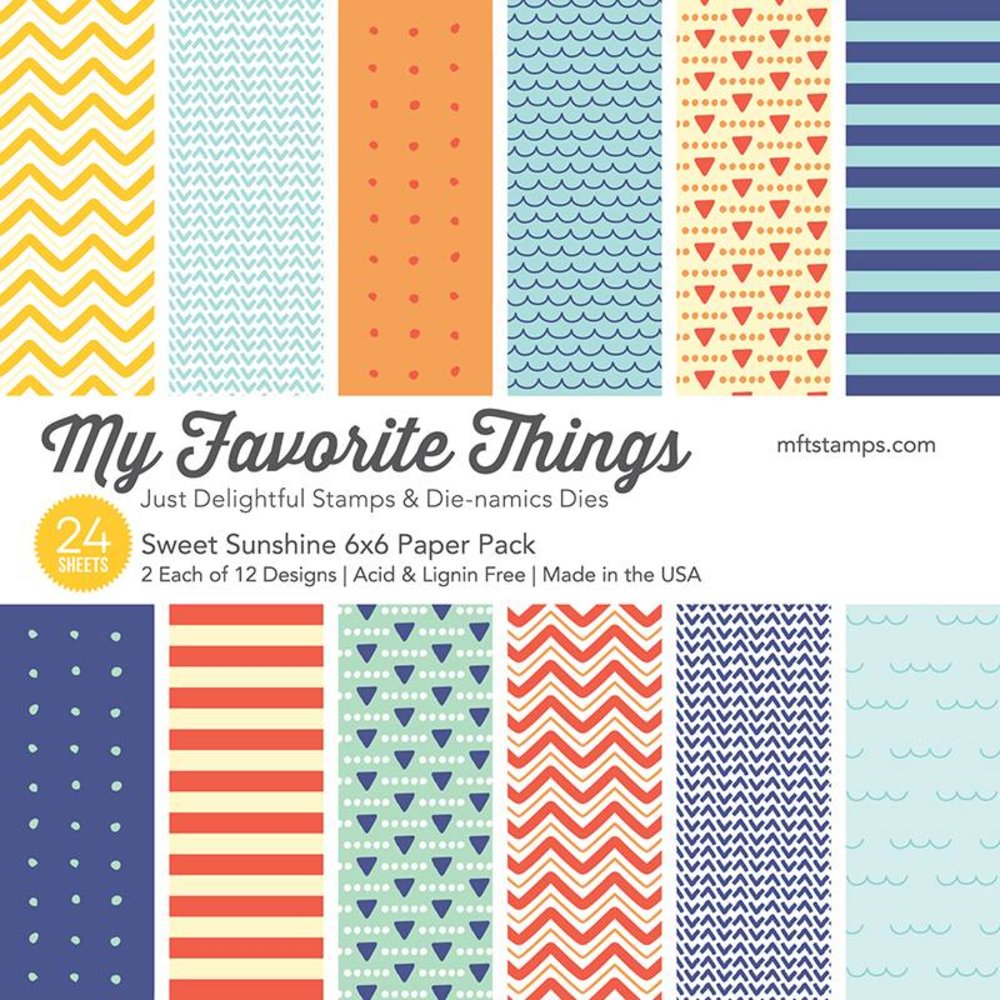 My Favorite Things Sweet Delightful 6x6 Inch Paper Pack (EP-26) My Favorite Things Sweet Delightful 6x6 Inch Paper Pack (EP-26)