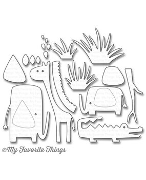 My Favorite Things Die-Namics Jungle Friends (MFT-897)