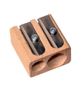 KUM Wood Cutter Two Hole Pencil Sharpener (142-17) KUM Wood Cutter Two Hole Pencil Sharpener (142-17)