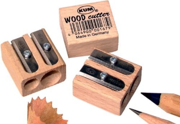 KUM Wood Cutter Two Hole Pencil Sharpener (142-17) KUM Wood Cutter Two Hole Pencil Sharpener (142-17)