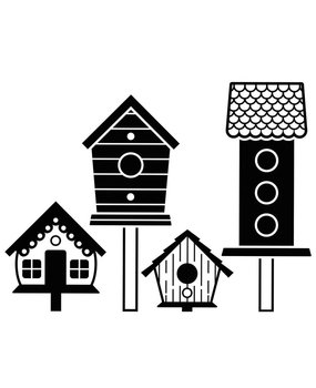 Darice Embossing Essentials Birdhouses Post (1219-401)