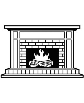 Darice Embossing Essentials Fireplace (1219-406)