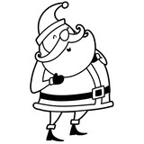 Darice Embossing Essentials Santa Clause (1219-422)