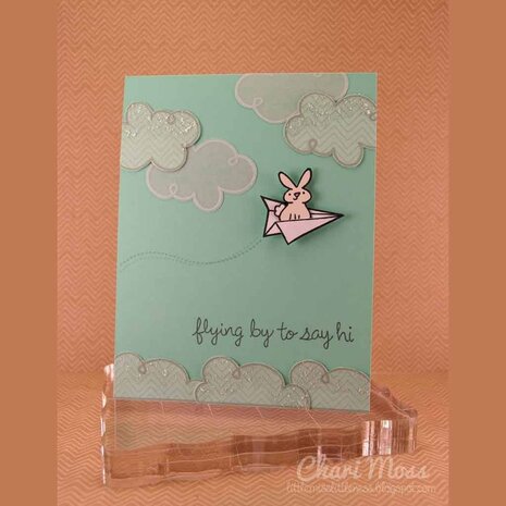 Lawn Fawn Flying By Clear Stamps (LF386) Lawn Fawn Flying By Clear Stamps (LF386)