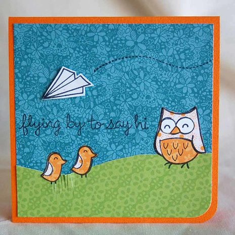 Lawn Fawn Flying By Clear Stamps (LF386) Lawn Fawn Flying By Clear Stamps (LF386)