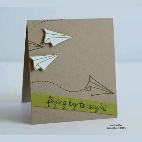 Lawn Fawn Flying By Clear Stamps (LF386) Lawn Fawn Flying By Clear Stamps (LF386)