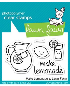 Lawn Fawn Make Lemonade Clear Stamps (LF395)