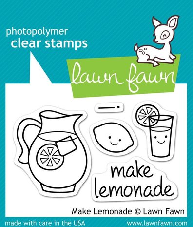Lawn Fawn Make Lemonade Clear Stamps (LF395)