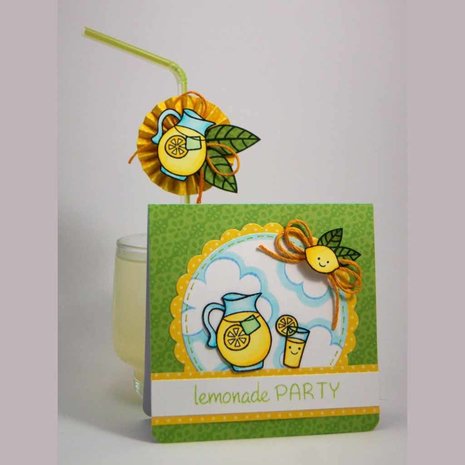 Lawn Fawn Make Lemonade Clear Stamps (LF395)