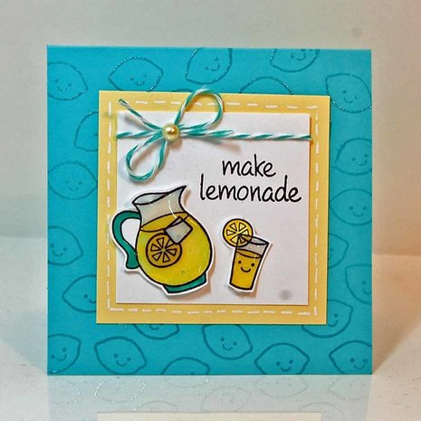 Lawn Fawn Make Lemonade Clear Stamps (LF395)