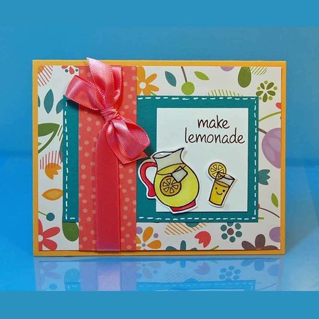 Lawn Fawn Make Lemonade Clear Stamps (LF395)