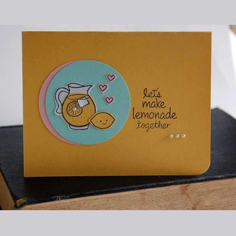 Lawn Fawn Make Lemonade Clear Stamps (LF395)