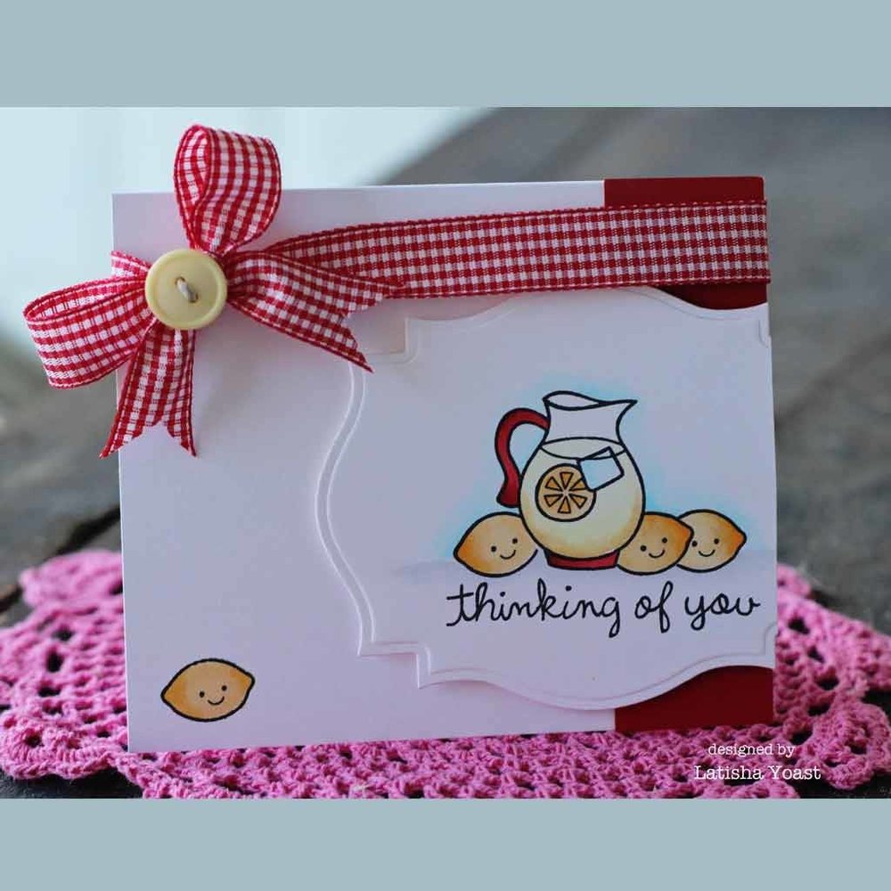 Lawn Fawn Make Lemonade Clear Stamps (LF395)