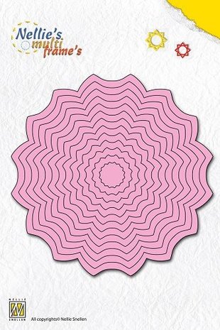 Nellie Snellen Multi Frame Flower 2 (MFD063) Nellie Snellen Multi Frame Flower 2 (MFD063)