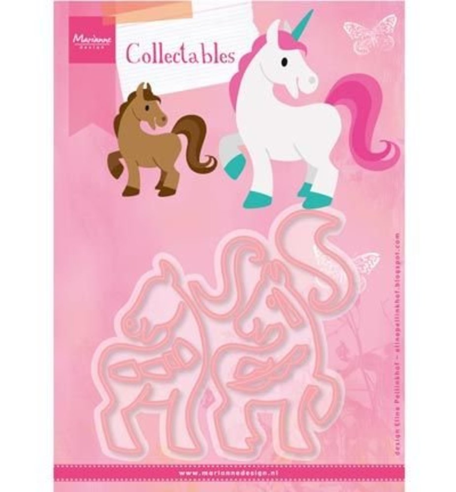 Marianne Design Collectable Eline's Horse & Unicorn (COL1408)