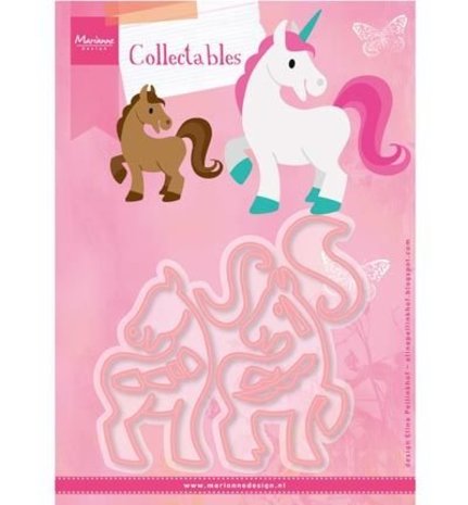 Marianne Design Collectable Eline's Horse & Unicorn (COL1408)