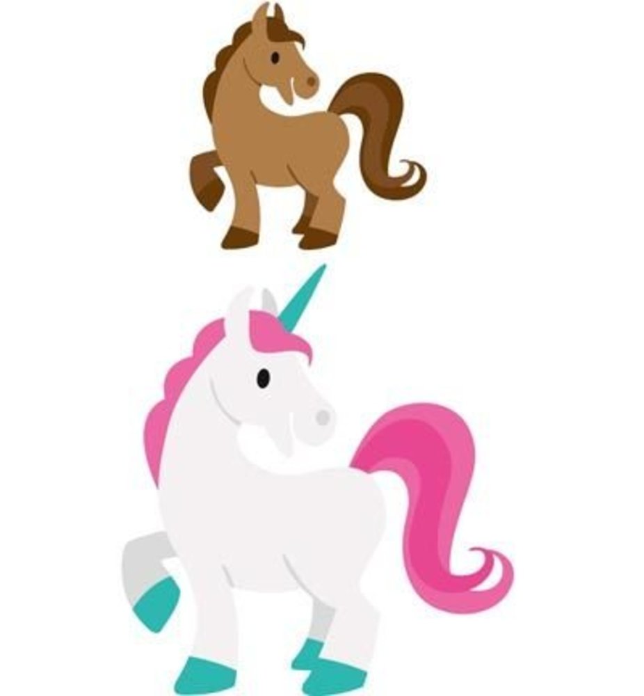 Marianne Design Collectable Eline's Horse & Unicorn (COL1408)