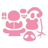 Marianne Design Collectable Eline's Panda & Bear (COL1409)