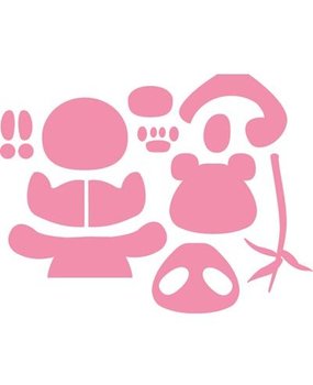 Marianne Design Collectable Eline's Panda & Bear (COL1409) Marianne Design Collectable Eline's Panda & Bear (COL1409)