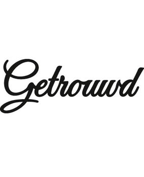 Marianne Design Craftable Getrouwd (CR1372)