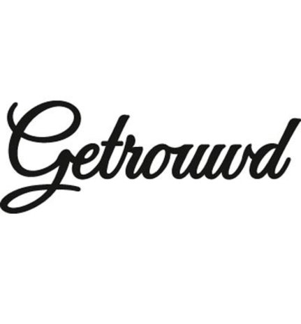 Marianne Design Craftable Getrouwd (CR1372)