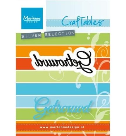 Marianne Design Craftable Getrouwd (CR1372)