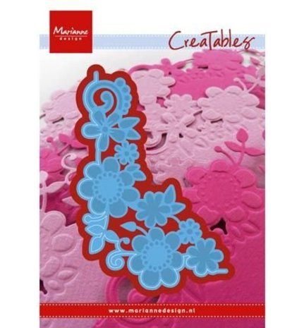 Marianne Design Creatable Flower Corner (LR0428) Marianne Design Creatable Flower Corner (LR0428)