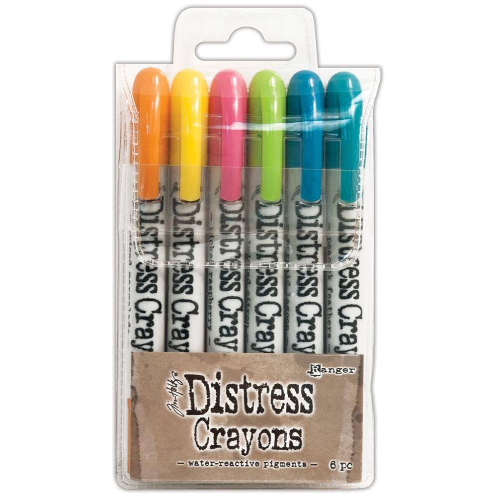 Ranger Tim Holtz Distress Crayon Set 1 (DBK47902) Ranger Tim Holtz Distress Crayon Set 1 (DBK47902)