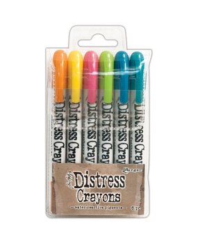 Ranger Tim Holtz Distress Crayon Set 1 (DBK47902) Ranger Tim Holtz Distress Crayon Set 1 (DBK47902)