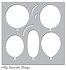 Big Balloons Stencil (ST-97) Big Balloons Stencil (ST-97)