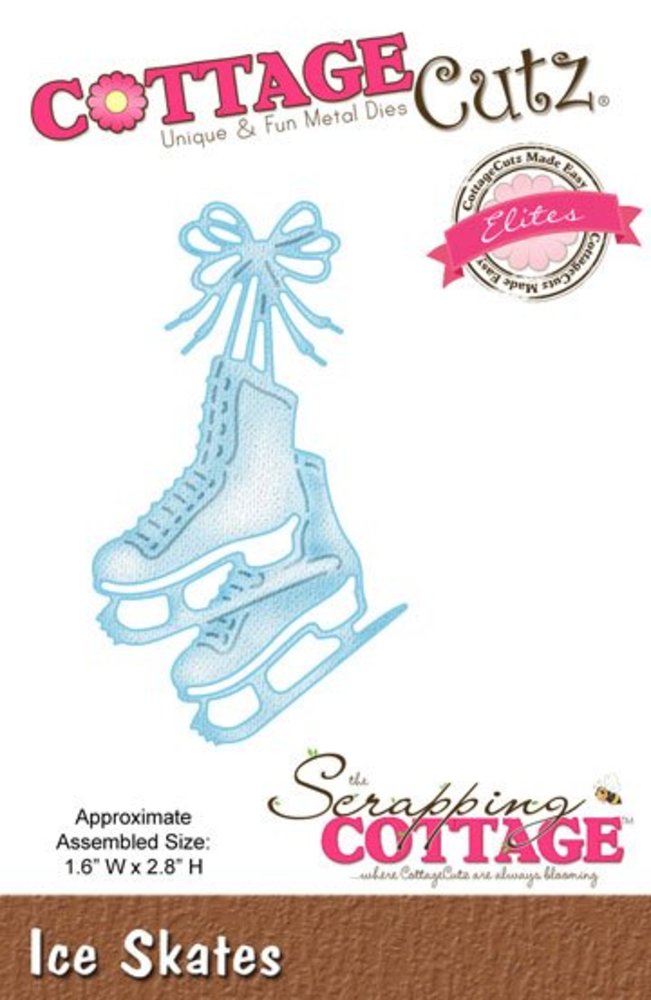 Scrapping Cottage Ice Skates (CCE-082) Scrapping Cottage Ice Skates (CCE-082)